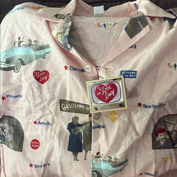 Nick and Nora I love Lucy NWT pajamas